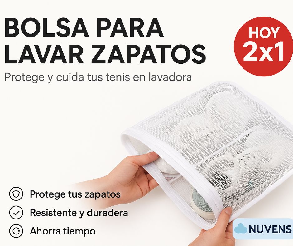 Bolsa Protectora para Lavar Zapatos
